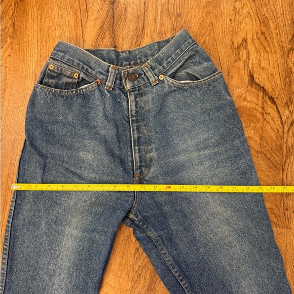 Vintage Orange/Tan Tab 746 Flare Leg Levi’s Jeans. 23 x 30.5. Paper Tag. - Picture 12 of 15